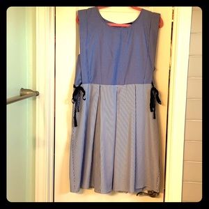 Summer Nautical-Inspired Dress - Size L